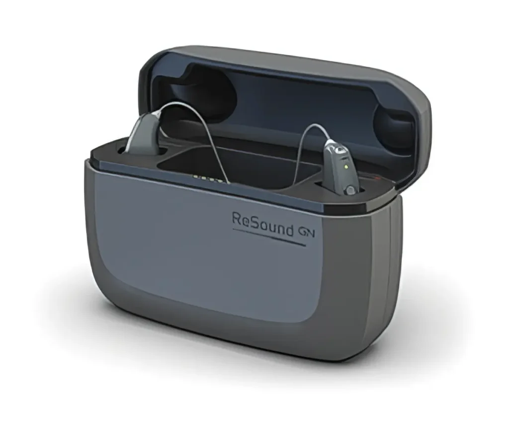 Recharable hearing aids