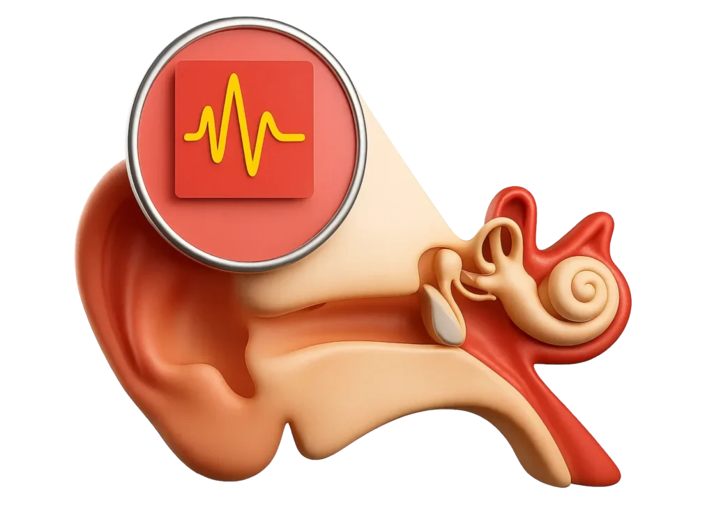 conductive hearing loss