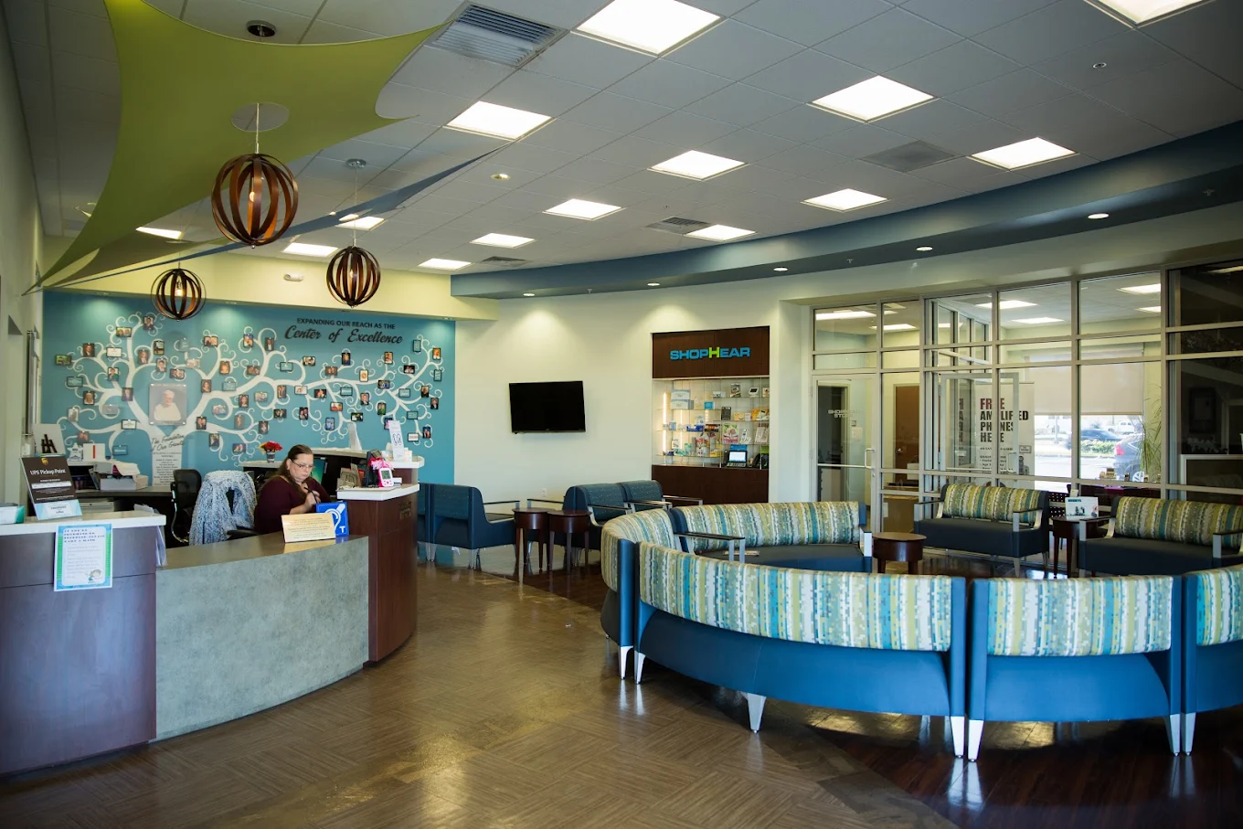 The Lobby of Lakeland Hearing Care