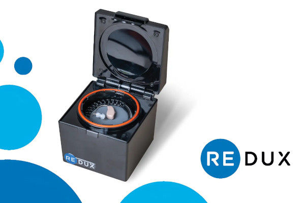 The Redux hearing aid cleaner